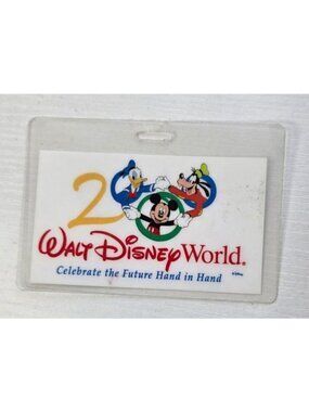 Disney World Millennium Celebration Lanyard